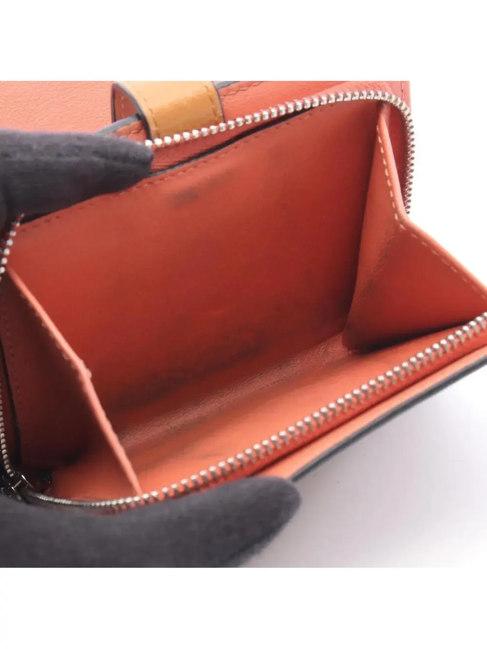 Loewe Compact Zip Wallet Bi-Fold #322248L36B